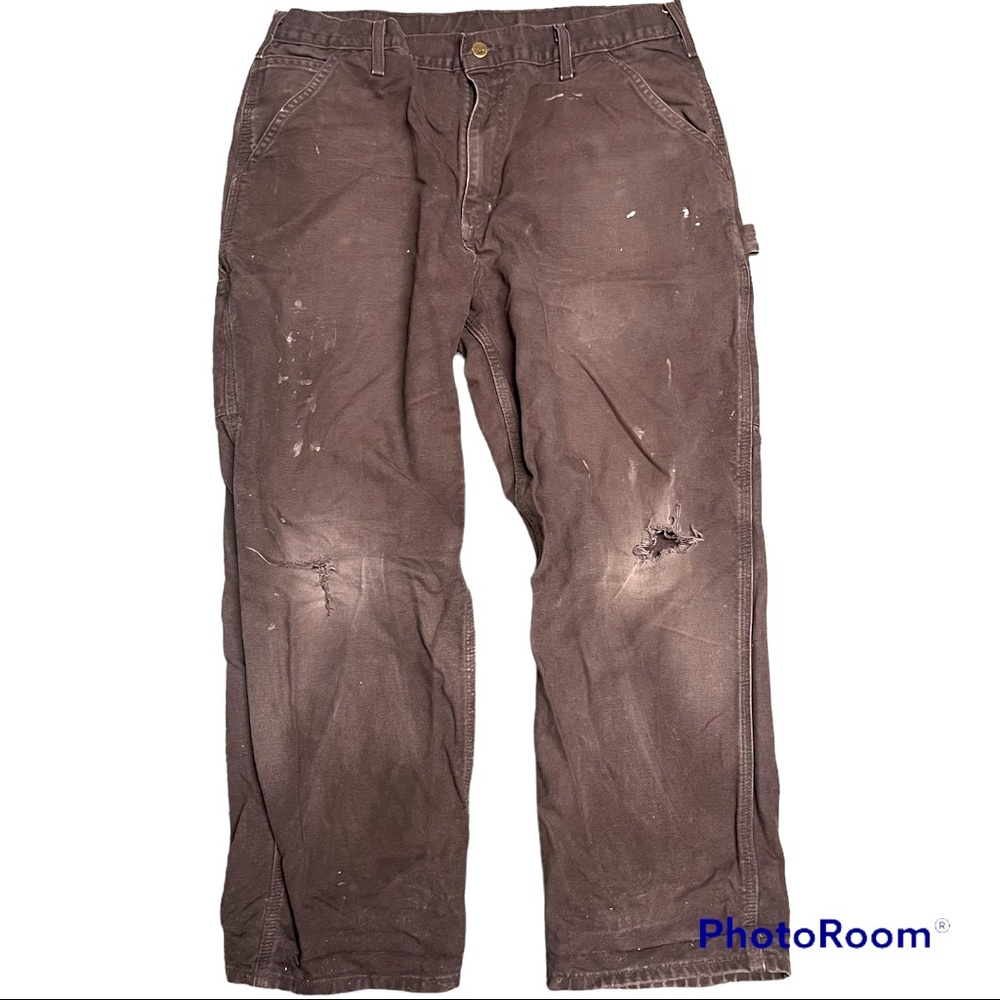 36x30 Vintage Carhartt distressed pants